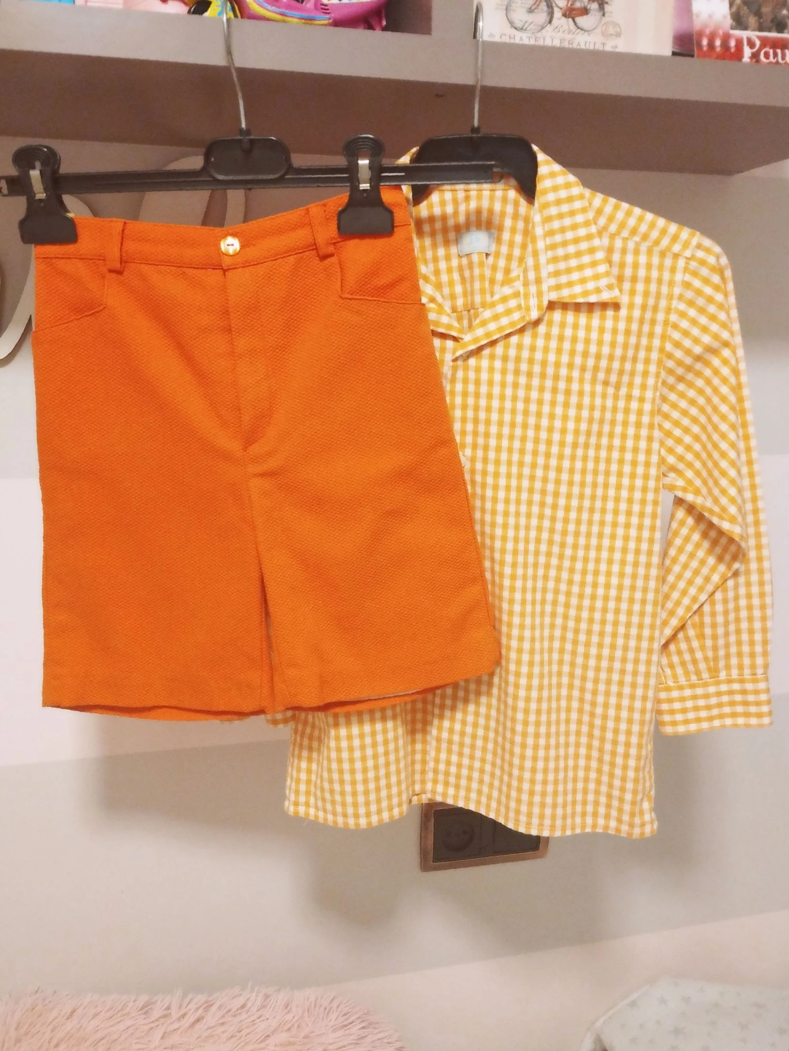 José Varón Conjunto camisa Y short talla 6